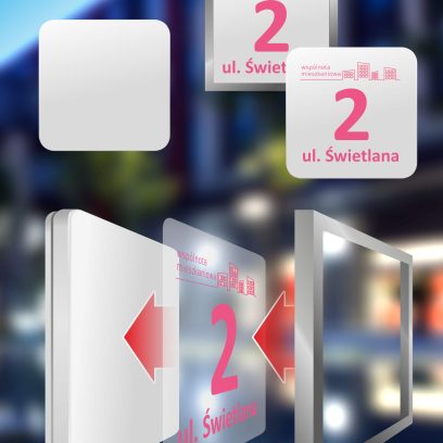 plafon oprawa LED TINA 13W kwadratowa 1350lm 4000K IK10 IP54