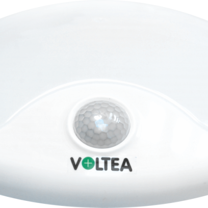 PLAFON oprawa LED 8W/10W IK10 IP40 czujnik PIR 4500K STAŁE ŚWIECENIE W STANIE CZUWANIA DETECTA