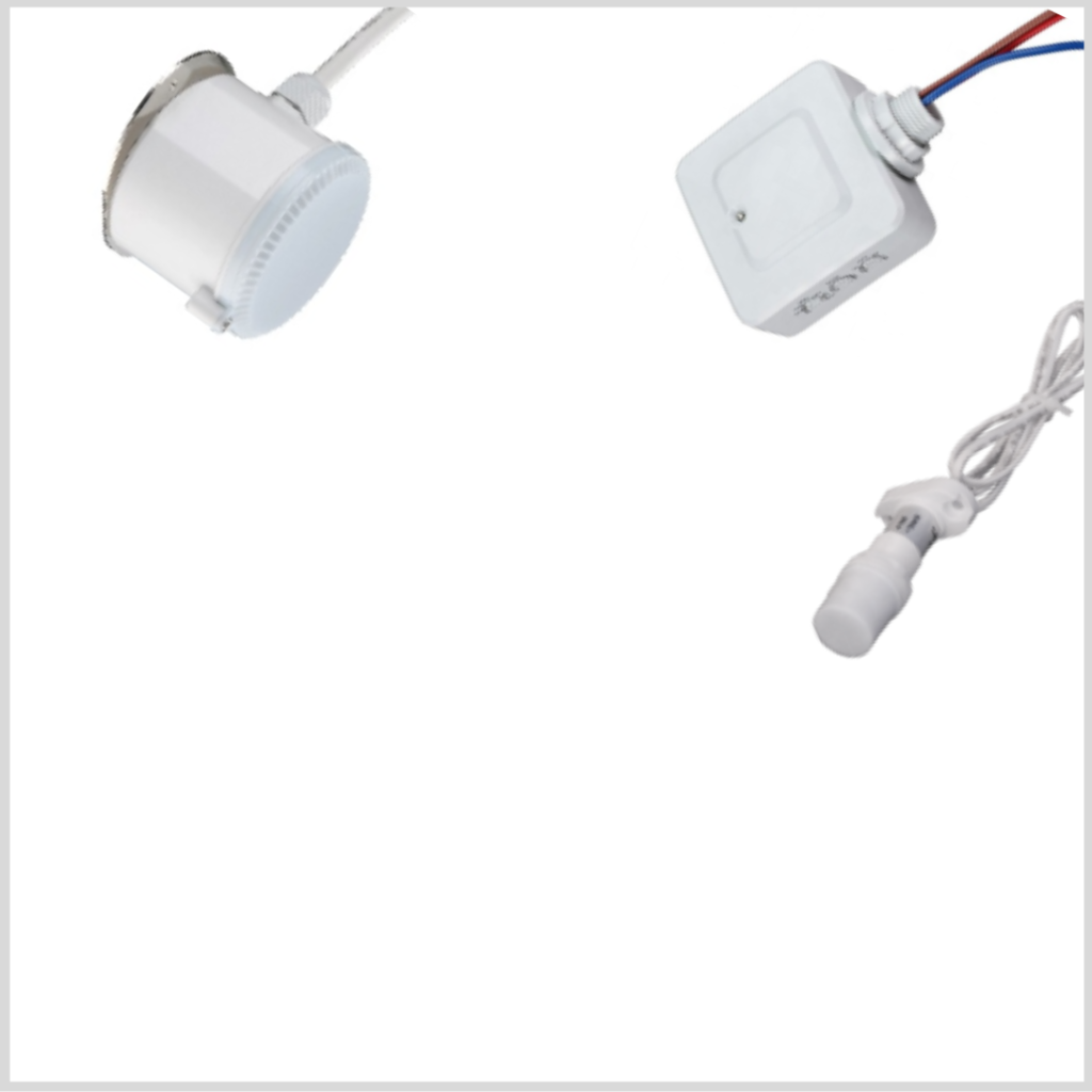 Czujnik mikrofalowe czujnik światła i czujnik ruchu do sterowania oświetleniem led.