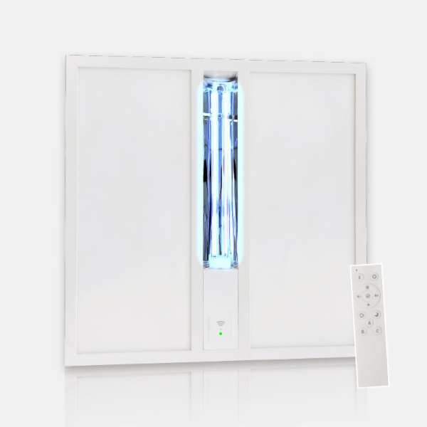 oprawa wstropowa panel LED 38W ASEPTICA ultra sterylizacja hybryda lampa biobójcza UV-C