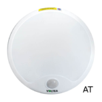 PLAFON oprawa awaryjna LED DETECTA 15W 230V 50-60Hz 1650lm 4500K IK10 IP40 czujnik PIR funkcja stałego świecenia w stanie czuwania Autotest CNBOP
