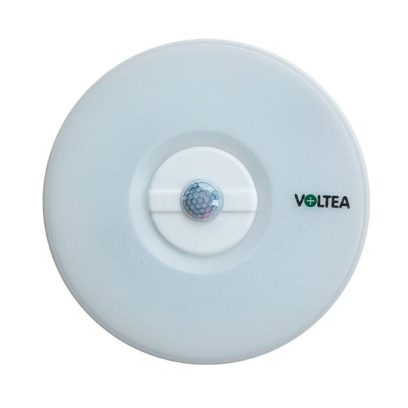 PLAFON oprawa LED 8W/10W 230V 50-60Hz 1650lm 4000K IK10 IP44 czujnik PIR czujnik zmierzchu CENTRA