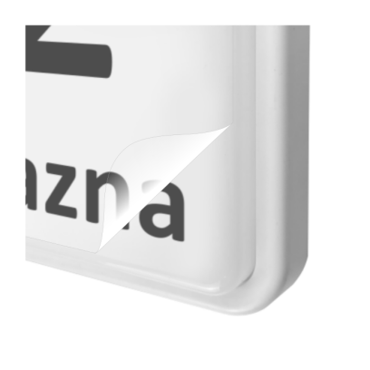 Dodatkowe zabezpieczenie oznakowania ( folia / laminat UF)