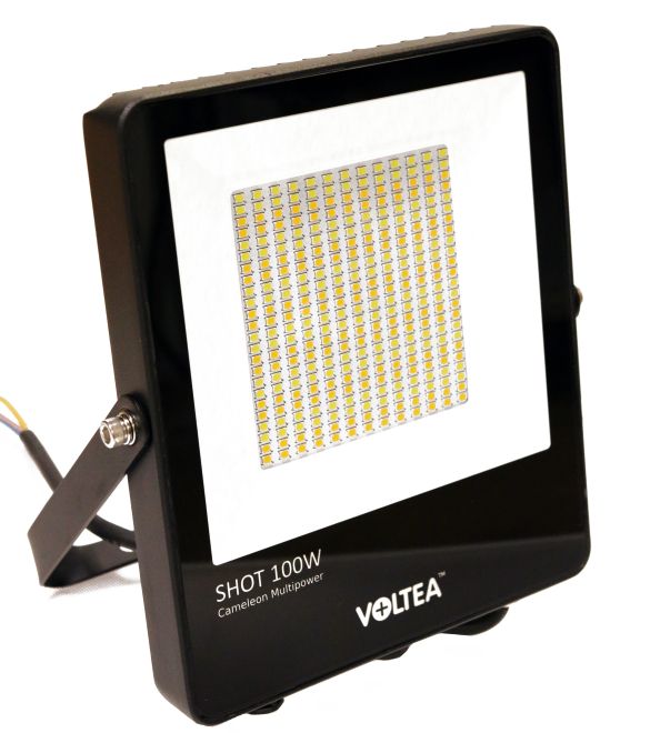 wielofunkcyjny naświetlacz LED SHOT 100W Cameleon Multipower, możliwość zmiany mocy i barwy światła